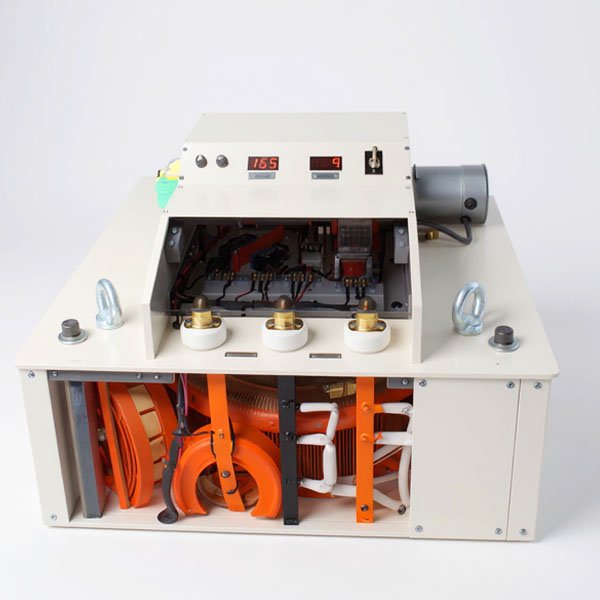 Variac monofásico 250A con servomotor, vista 5
